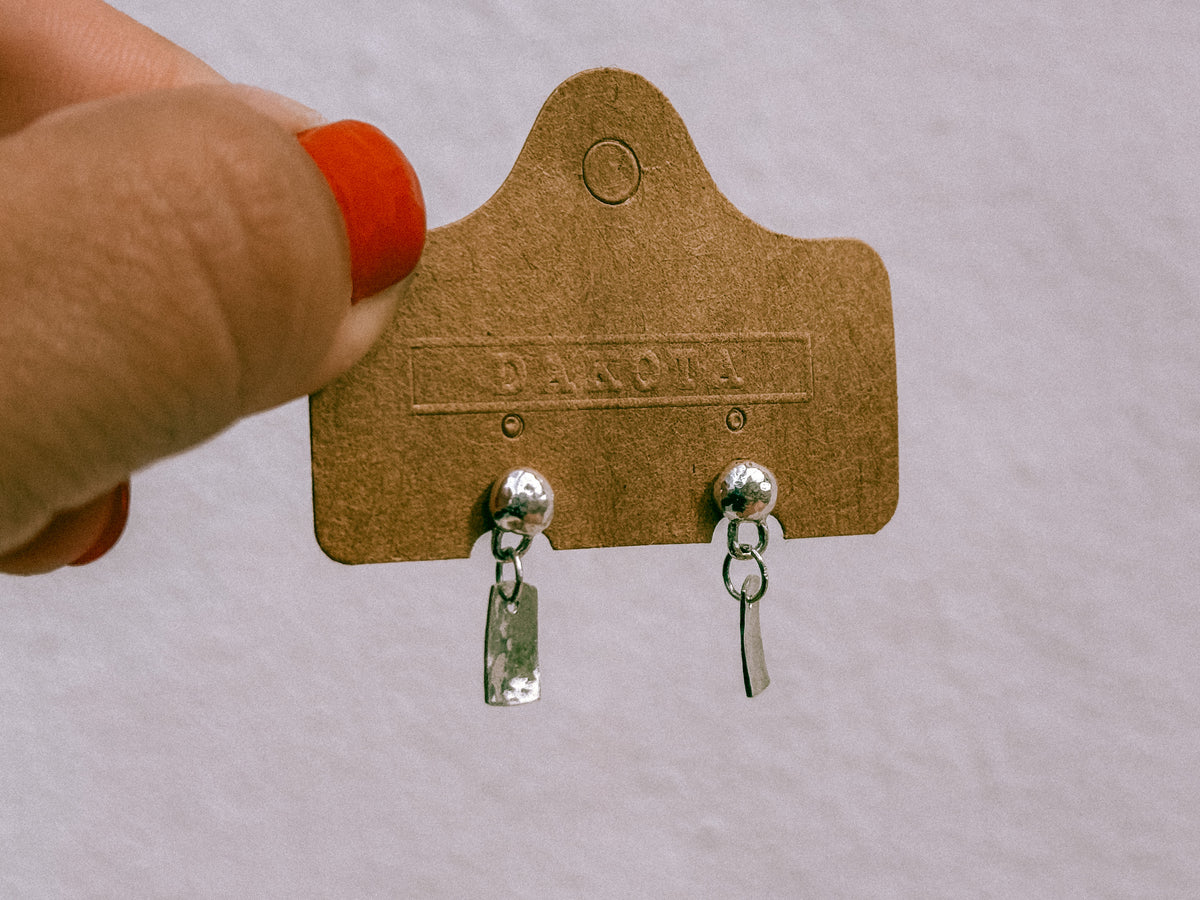 Aritos TACHAS con placa texturizada
