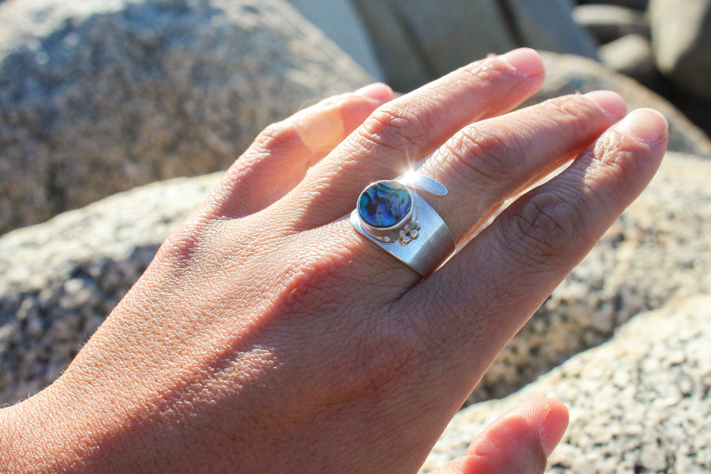 Anillo BALI con Abalón
