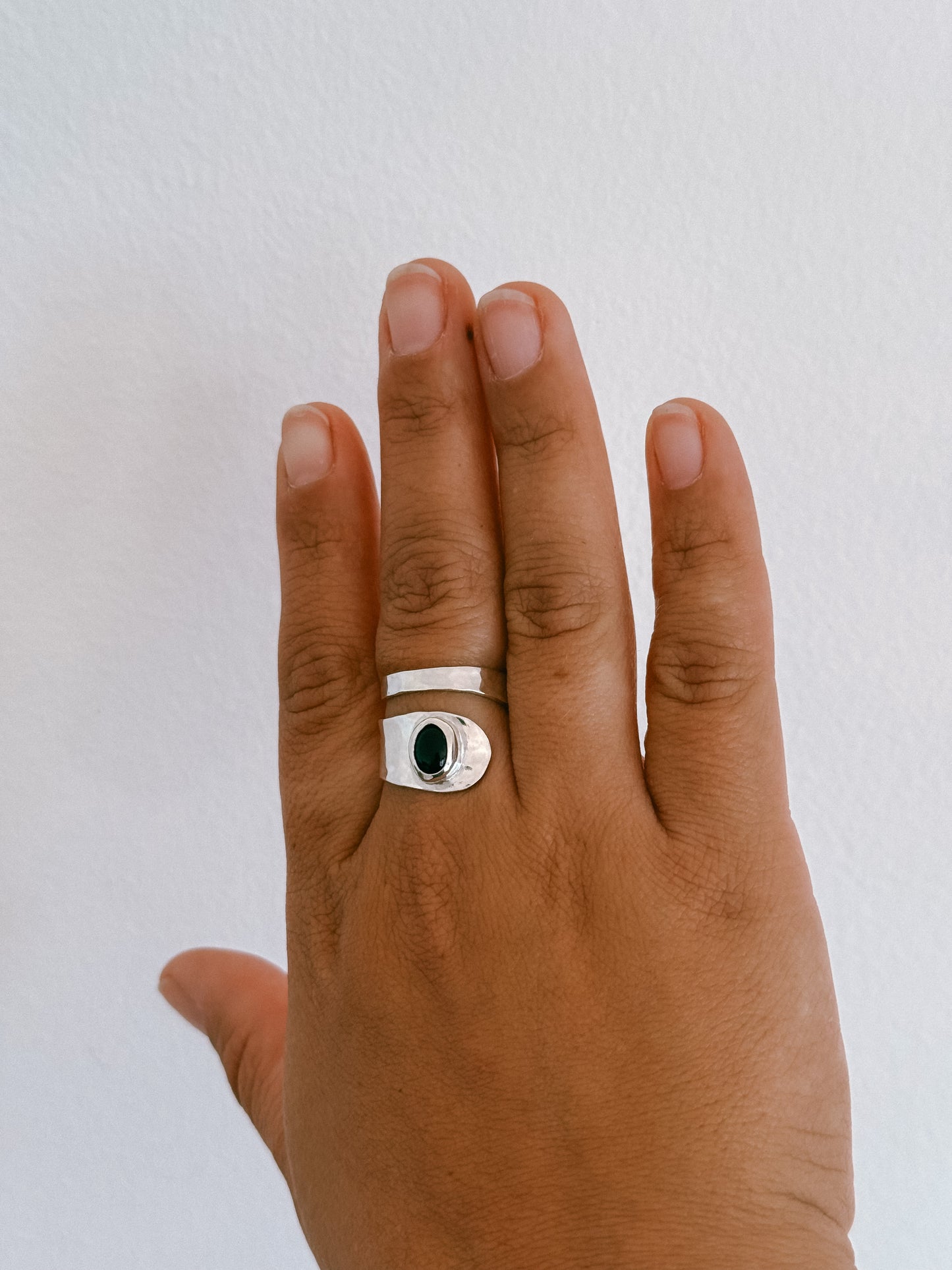 Anillo BALI con ónix negro