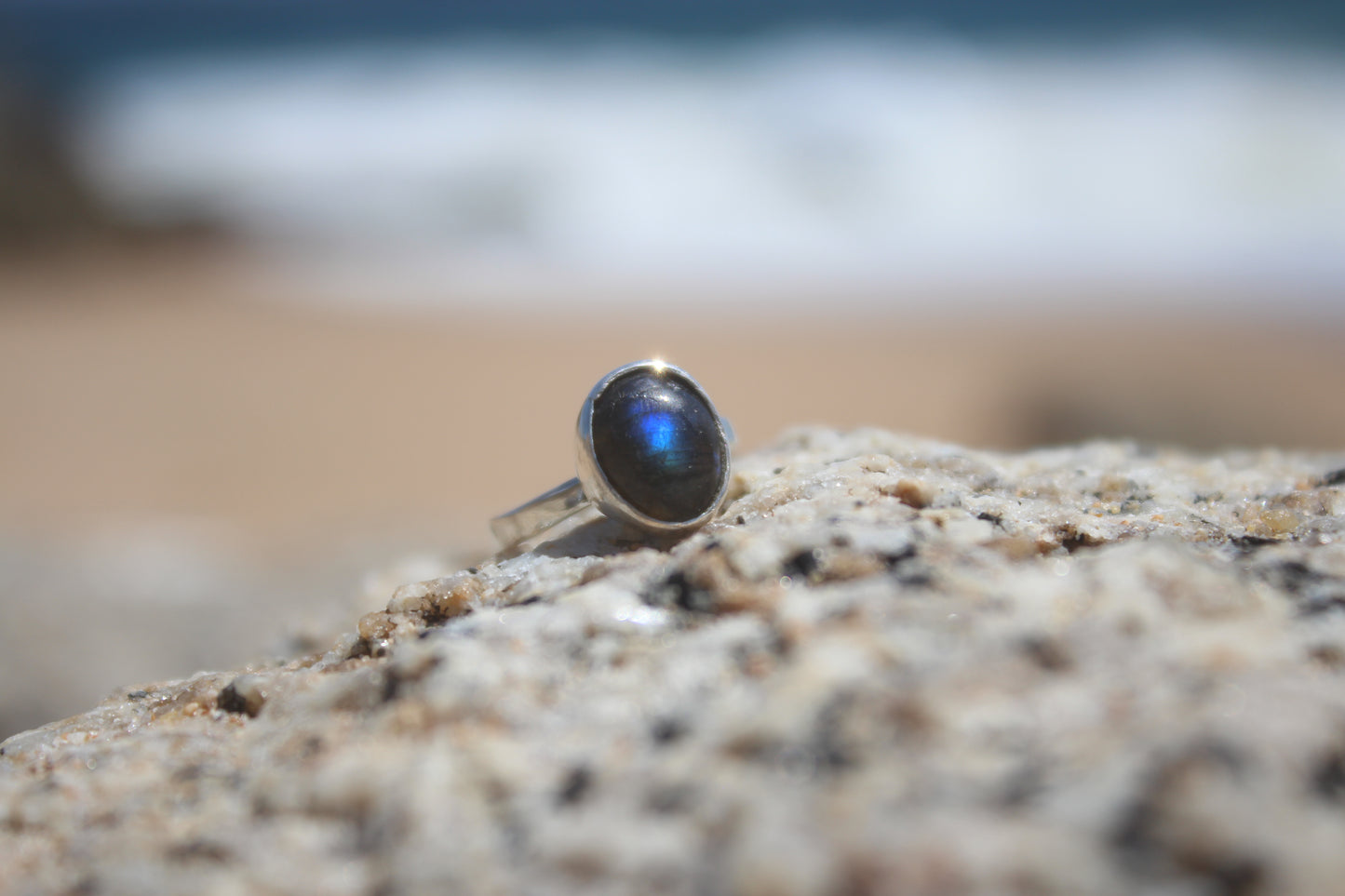 Anillo MAUI con Labradorita 3