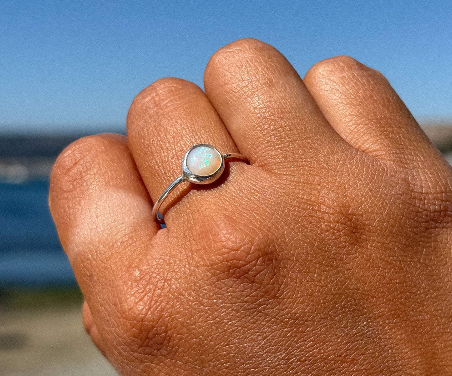 Anillo con Ópalo Etíope