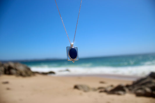 Colgante “Azul profundo” con Lapislázuli