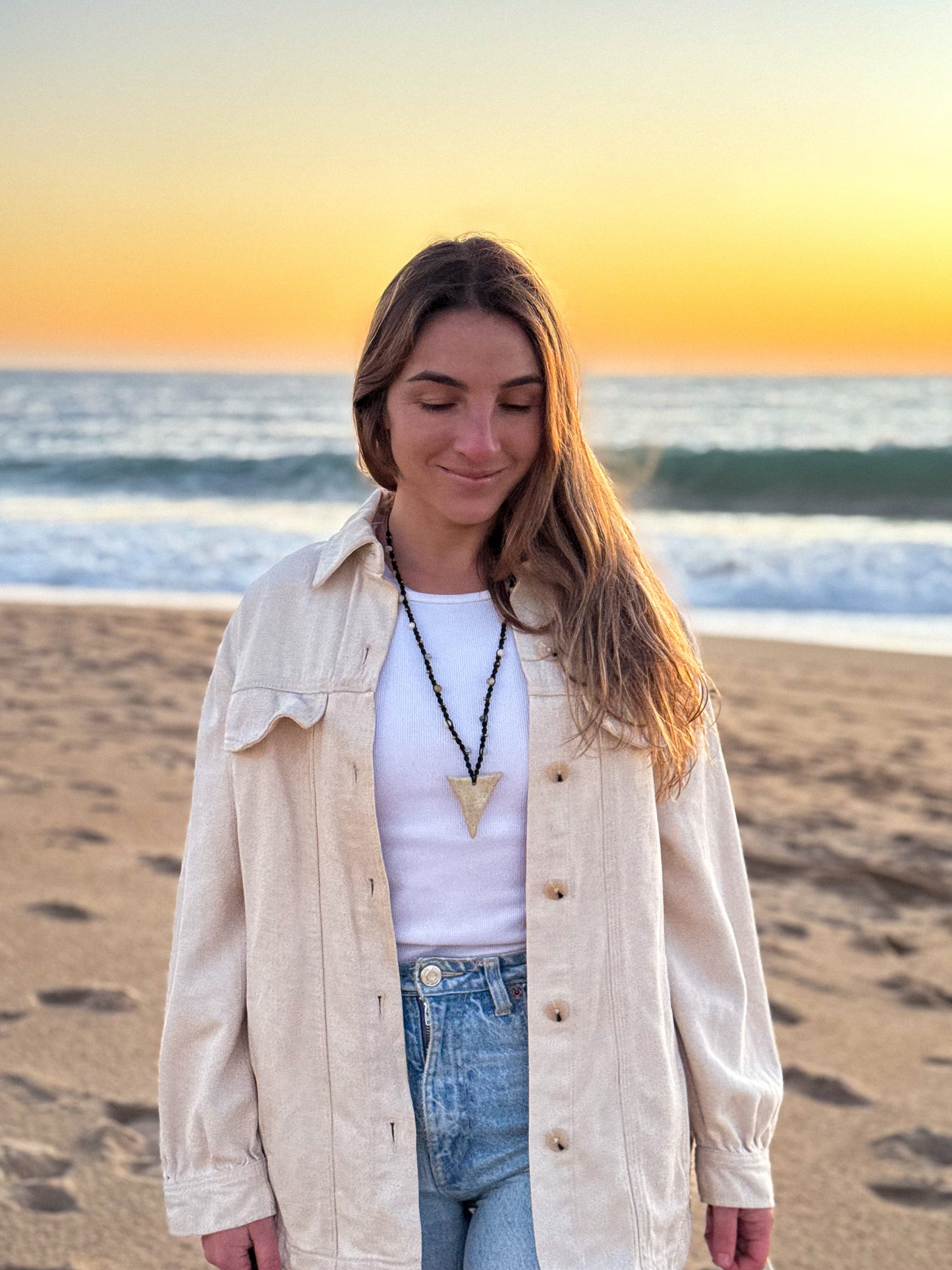 Collar DIENTE con piedras